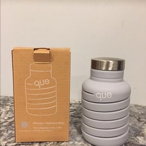 QUE Collapsible Water Bottle